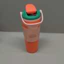 Owala FreeSip Sway Insulated Stainless Steel Water Bottle with TwoWay Spout, BuiltIn Straw and Bucket Handle, Made for Travel, School, and Sports, 30oz, BPA Free, Leak Proof, Strawberry Fields