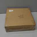 NIKKY HOME Tic Tac Toe Game Coffee Table Decor, 10.6 Inch Rustic Wooden Board, Gold