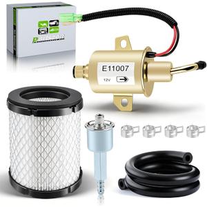149-2311 Fuel Pump with 149-2457 Fuel Filter Tune Up Kit for Onan Cummins Generator 4000 4KW Microlite MicroQuiet Generators Parts with 1403280 Air Filter