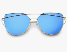 zeroUV Oversize Metal Frame Thin Temple Color Mirror Flat Lens Aviator Sunglasses 62mm zeroUV Oversize Metal Frame Thin Temple Color Mirror Flat Lens Aviator Sunglasses 62mm