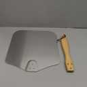 Old Stone Pizza Kitchen Aluminum Pizza Peel with Collapsible Wooden Handle, 12x14-Inch