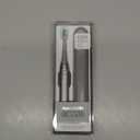 Aquasonic Icon ADA-Accepted Rechargeable Toothbrush | Magnetic Holder & Slim Travel Case | 2 Brushing Modes & Smart Timers | Gentle Micro-Vibrations (Stone)