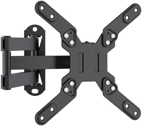XINLEI Full Motion TV Wall Mount, Swivel TV Bracket with Articulating Arm Tilt Extension Rotation for Most 13-42 Inch LED, LCD Monitor and Plasma TVs, up to 44lbs, Max VESA 200x200mm MA1343