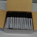 Permanent markers, 120 packs permanent markers bulk, quick drying in one second, waterproof, smooth, not easy to erase, durable, can be marked on glass, tiles and cloth, office supplies,Gray shell