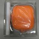 [Upgrade Secure Lock] for Beats Powerbeats Pro 2 Case Cover, LDSXAY Carbon Fiber Shockproof Protective Cover for Powerbeats Pro 2 2025 with Cleaner Kit & Carabiner (Orange)