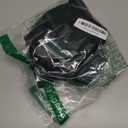 Birthday Baddie Sash and Crown for Women Girls - Black Glitter with Silver Foil Birthday Girl Sash and Crown Funny Birthday Party Favor Supplies