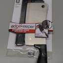 Farberware Edgekeeper 6-Inch Cleaver Knife with Self-Sharpening Blade Cover, High Carbon-Stainless Steel Kitchen Knife with Ergonomic Handle, Razor-Sharp Knife, Black