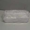 Nieifi Adhesive Wall Shelf, Shower Shelves 5 Pack with Soap Holder, Shower Organizer for Bathroom Organization, Clear