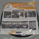 EcoNour Windshield Sunshade for Toyota 4Runner 2010-2023 2024 2025 2026, SR5, Trail, TRD (Off-Road, Premium, Pro) Limited, Front Window Sun Shade Cover, UV Heat Blocker & Protector, Car Accessories