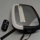 Munchkin Baby Car Mirror for Rear Facing Car Seats, Night Light LED Pivot 360 Baby in-Sight Adjustable Auto Mirror, Black