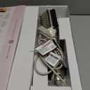 Shark HT212 SmoothStyle Heated Comb + Blow Dryer Brush with Heat Resistant Storage Bag, Dual Mode, for All Hair Types, Silk