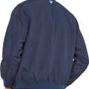 NORTHYARD Men's Bomber Jacket Lightweight Casual Windbreaker Zip Up Fashion Windproof Coat Spring Fall (Blue, L)