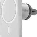 Belkin MagSafe Vent Mount Pro - MagSafe Compatible Phone Mount for Car - Wireless Magnetic Phone Holder Mount for iPhone 17, iPhone 16, 15, Pixel 10, & More - Car Accessories (Certified Refurbished)