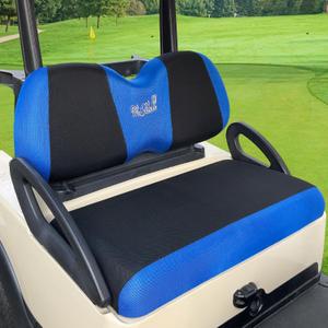 Golf Cart Seat Covers Fit for Club Car Precedent Club Car Tempo Yamaha G29 Front Seat Covers Stretchy Breathable Washable Regular Cushions Cover No Nails Required Easy to Install Black & Blue Golf Cart Seat Covers Fit for Club Car Precedent Club Car Tempo Yamaha G29 Front Seat Covers Stretchy Breathable Washable Regular Cushions Cover No Nails Required Easy to Install Black & Blue