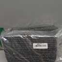 CubesLand Mixed Black Baskets Bins for Organizing,Small Woven Storage Baskets for Shelves,Cute Closet Cube Bins Set 2,Baby Nursery Cube Organizer Toys Basket Bin,Home Decor Organization Bins