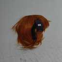S-noilite Unisex Cosplay Short Straight Hair Wig Women Mens Anime Comic Party Costume Wigs Dark Orange