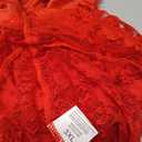 Women's Plus Size Chemise Floral Lace Lingerie Bodysuit Mesh Babydoll Sleepwear C16 (3X-Large, Red)