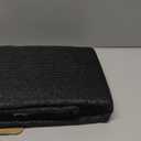 3x10Ft Balcony Privacy Screen, Apartment Railing Cover for Sunshade Wind & UV Protection, Outdoor Privacy Fence Screen for Patio, Terrace, Porch & Poolside Protection (Black)