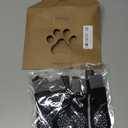 SCENEREAL Anti Slip Dog Socks to Prevent Licking Paws, Dog Shoes for Hot/Cold Pavement, Paw Protector Traction Control on Hardwood Floor, Dog Shoes Booties for Puppy Small Medium Large Senior Dogs (XS(Pack of 4), Classic Style-Black)