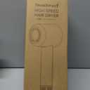 High-Speed Hair Blow Dryer: 160000 RPM Professional Hairdryer 500 Millions Negative Ionic Low Noise Thermo Control Lightweight Fast Drying with Brushless Motor for Gift Travel Home Salon