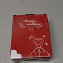 XMGZQ Small White Elephant Statue, Valentine's Day Elephant Gift for Women, Cute Ceramic Heart Elephant Christmas Ornament, Wedding Gift for Couples, Bedroom Decoration for Couples Gift (White)