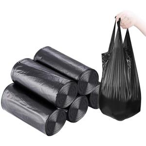 Small Trash Bags,5 Rolls 46x60 Cm 100 PCS 4 Gallon Garbage Bags, For Kitchen Bathroom Bedroom Office Use