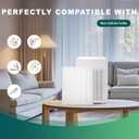 C545 Air Purifier Filter Replacement, Compatible with Winix C545 Air Purifier, Replaces Parts 1712-0096-00 and 2522-0058-00, 2 Pack H13 True Filter + 8 Activated Carbon Filters