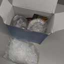 koodee Coffee Tumbler-12 oz Tumbler with Lid and Straw-Stainless Steel Double Wall Vacuum Insulated Tumbler Cup for Women (Black-White)