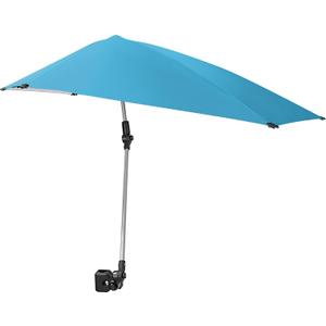 Sport-Brella Versa-Brella SPF 50+ Adjustable Umbrella with Universal Clamp (Bright Aqua)