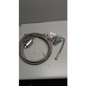 Dorman 819-820 Front Flexible Stainless Steel Braided Fuel Line Compatible with Select Cadillac/Chevrolet/GMC Models (OE FIX)