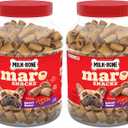 Milk-Bone MaroSnacks Bacon Flavor Small Dog Treats With Bone Marrow, 40 Ounces (Pack of 2) (BBD: 09/16/26)