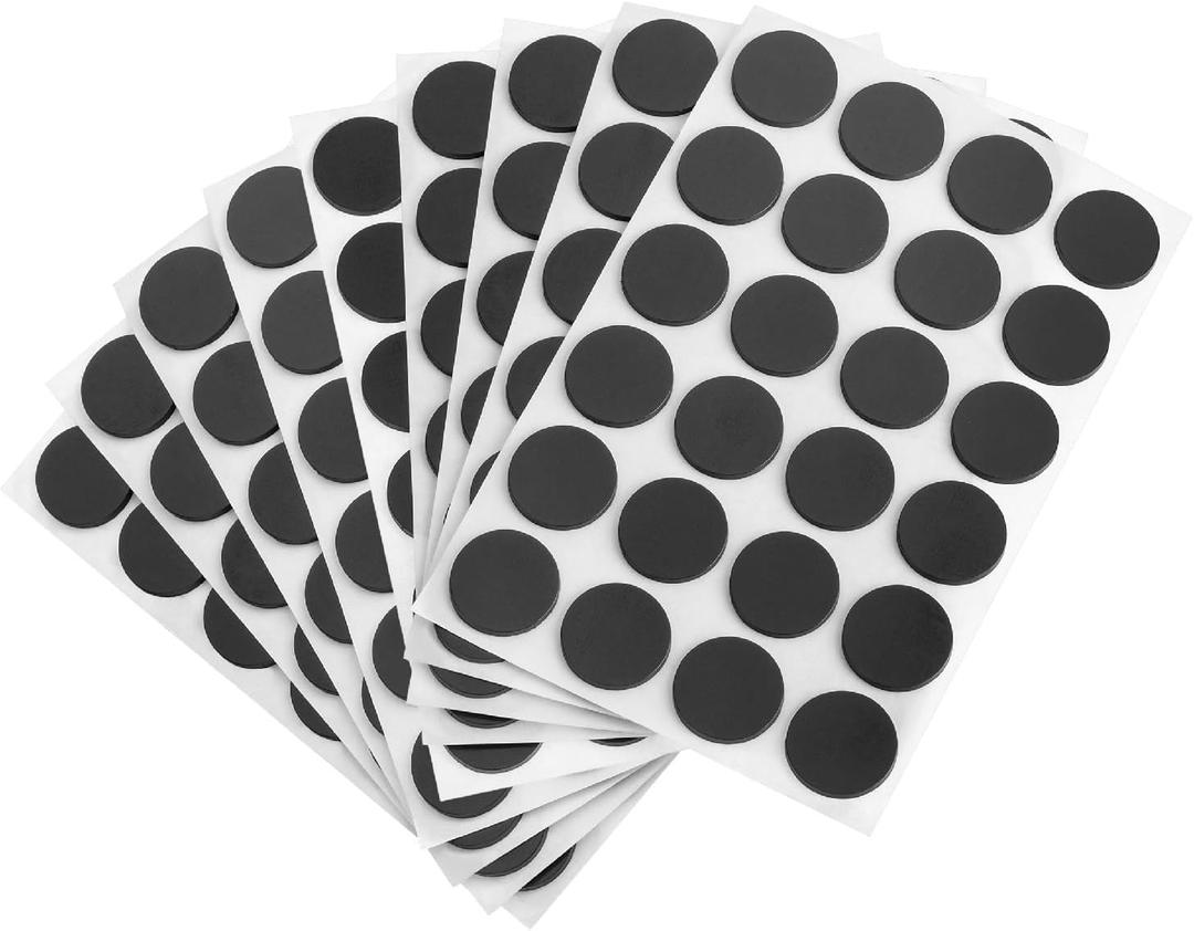 Mr. Pen- Self Adhesive Magnet Dots, 200 Pcs, Peel-&-Stick Flexible Adhesive Magnets, Bulk Magnetic Dots for Office Supplies, Whiteboard, Crafts, Fridge, & School Projects (Black Round)