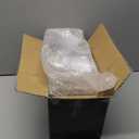 Nervure 204PCS Gold Dessert Plates with Forks - 102PCS 7.5inch Disposable Gold Plastic Plates and 102PCS Plastic Forks Perfect for Salads, Desserts, Parties, Catering, Christmas & Party & Father's Day