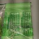 Inwaysin Medium Compostable Trash Bags - 8 Gallon, 30L (Clear Green, 20 Count Pack of 5) - Budget-Friendly Replacement for Simple Human H/J/G Trash Bags