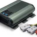 ATEM POWER 40A DC to DC Battery Charger with Anderson Plug Reverse Charge Solar Input MPPT for AGM, Gel, Calcium, Lead Acid, LiFePO4 Batteries of 4WDs, RVs, Campers, Trailers On-Board Charger