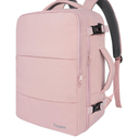 Taygeer Travel Backpack for Women, Carry On Backpack with USB Charging Port & Shoe Pouch, TSA 15.6inch Laptop Mochila Flight Approved, Nurse Bag Casual Daypack for Weekender Business Hiking, Pink