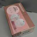 Momcozy M5 Lite Hands-Free Wearable Breast Pump, DoubleFit Flange for Baby-Like Comfort, 3 Modes & 9 Suction Levels, No Flange Insert or Hard Carry Case, 24mm, 2-Pack, Cozy Red (Lite-Limited Version)