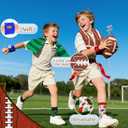 Football Advent Calendar 2025-24 Days Sports Countdown Calendar for Teens Boys Girls Rugby Sports Party Favors Gifts for Football Pans (Red Green Football)