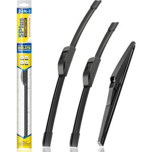 5 PLUS Silicone Windshield Wiper Blades Replacement for 2022-2014 JEEP Cherokee Wiper Blades(Set of 3),Automotive Replacement Windshield Wiper Blades With silicone Water Repellency-26"/18"/14"