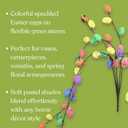 Needzo Pastel Easter Egg Vines, Decorative Colorful Spring Twigs for Floral Arrangements Wreaths and Centerpieces, 25 Inch Stems (Pack of 2)