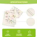 Wildflowers Floral Table Runner, Summer Fall Table Decoration with Meadow Grass and Botanical Print for Kitchen Dining Table or Home Party, 13x75 Inch