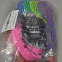 OuMuaMua Inflatable Rock Star Toy Set, 18 Pack Inflatable Party Props - 4 Inflatable Guitar, 6 Microphones, 6 Shutter Shading Glasses, 1 Saxophone and 1 Inflatable Keyboard Piano Inflatable Rock Toys