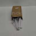 JOYBOS 30 Pack Pants Hangers Space Saving, Open Ended Hangers for Pants, Scarf Organizer Hanger for Closet, Metal Non Slip Jean Hanger - White Pant Hangers for Jeans,Trouser,Leggings,Slacks