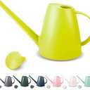 Watering Can for Indoor Plants, Small Watering Cans for House Plant Garden Flower, Long Spout Water Can for Outdoor Watering Plants 1. 8L 1/2 Gallon (Yellow)
