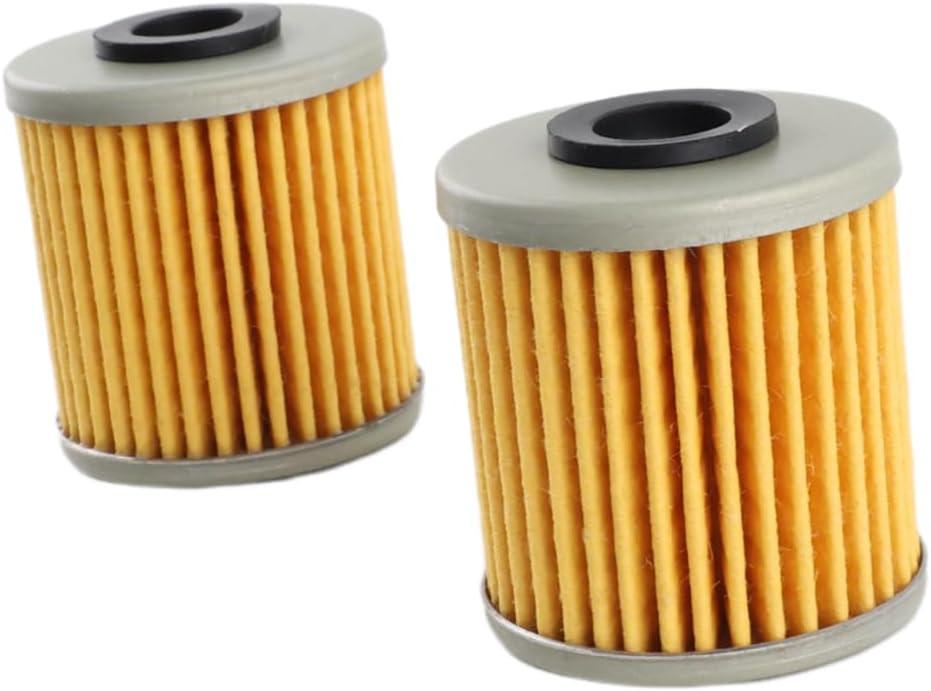 16510-16H11 Oil Filter (2pcs) Replacement for Suzuki Outboard 4HP 6HP 2017-2024