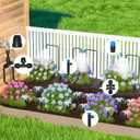 MIXC 230FT Quick-Connect Drip Irrigation System Kit, Automatic Garden Watering System with 1/4" & 1/2" Fast-Lock Tubing - Adjustable Nozzles & Sprinklers for Garden, Greenhouse, Lawn, Potted Plants, 33ft Main Tube+197ft 1/4'' Tube