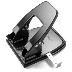 Standard 2 Hole Paper Punch, 30 Sheets Capacity, Black (90079)
