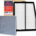 OIFILLIO Engine Cabin Air Filter for Tucson Hybrid (2022-2025), Santa Fe Hybrid (2021-2025), Sorento Hybrid (2021-2025), Sport-age Hybrid(2023-2025), 28113L5100&97133L100 0