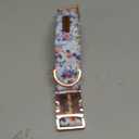 Unique Style Paws Dog Collar With Metal Buckle - Red Rose Flower Gift, Durable Cute for Small Medium Large Boys Girls Dogs