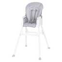 Baby Trend Adapt 4-in-1 High Chair to Toddler Chair, Crosshatch Grey